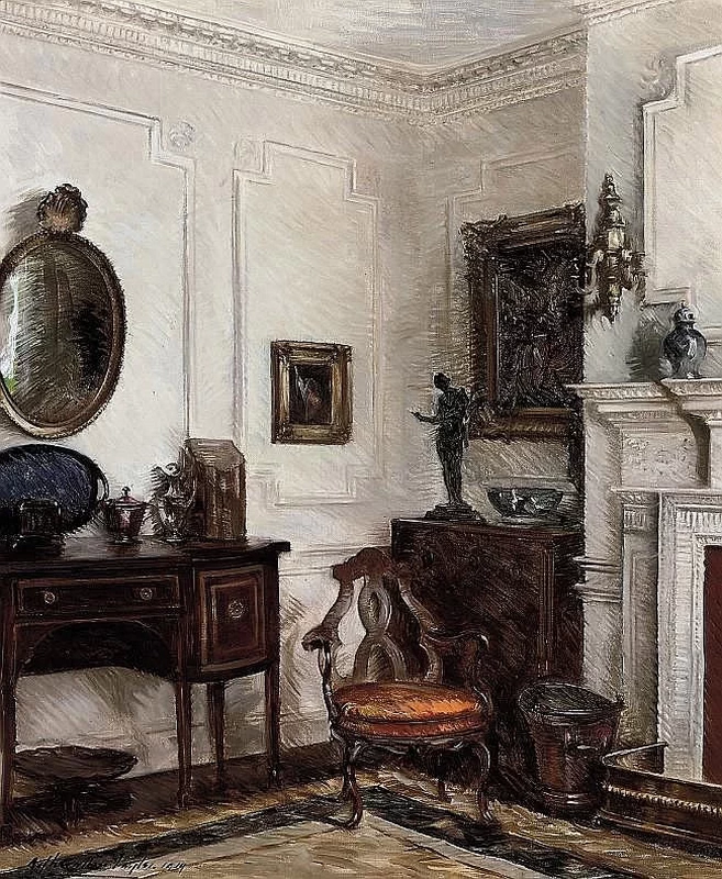 Un interno di salotto